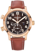 Patek Philippe Calatrava Pilot Travel Time Rose Gold - Brown Sunburst Dial - Ref# 5524R-001