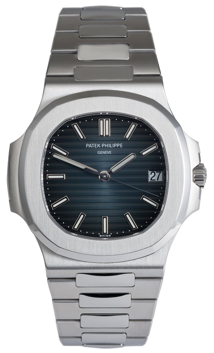 Patek Philippe Nautilus Stainless Steel - Black-Blue Dial - Ref# 5711 - 1A-010