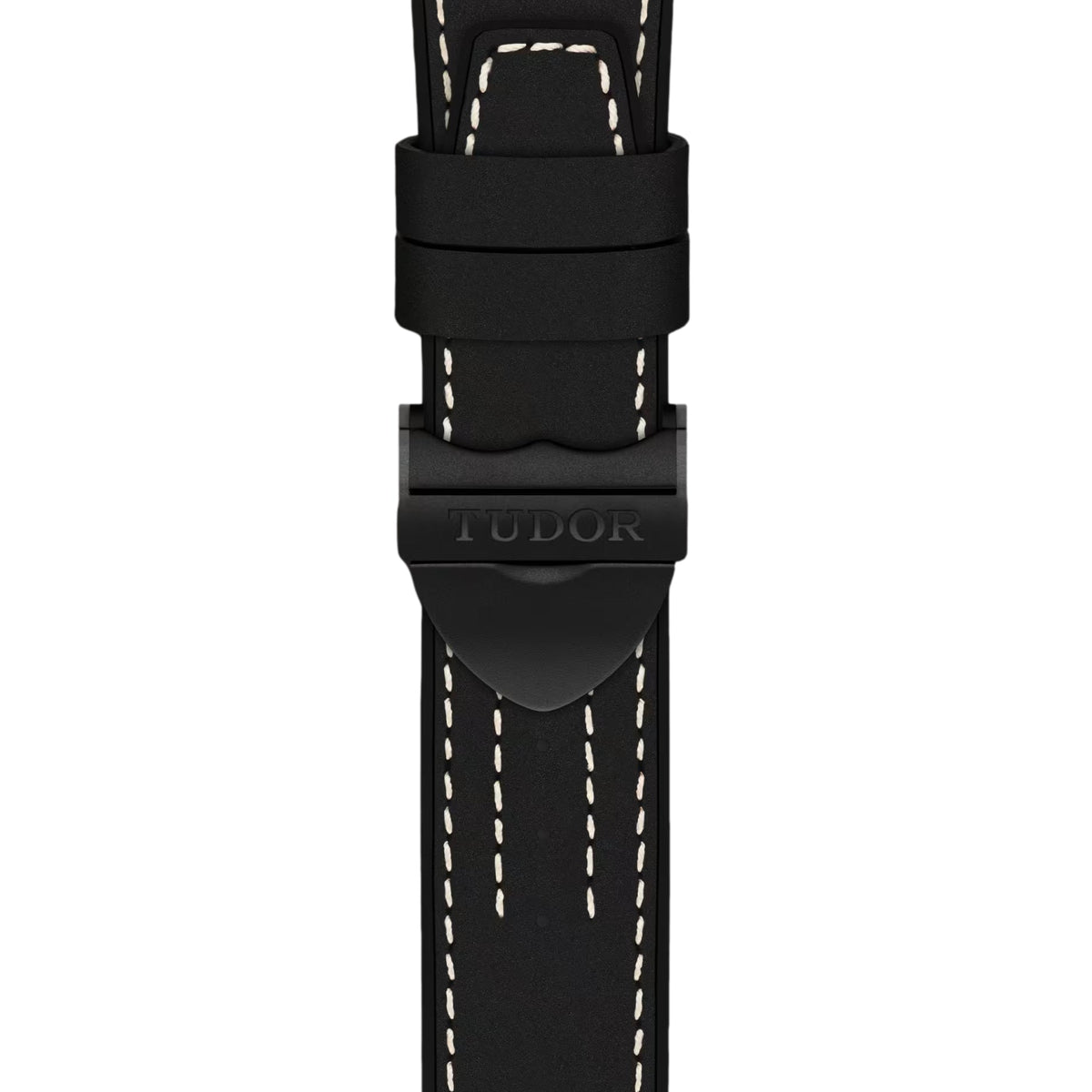 Black Bay Ceramic 41mm - Black on Hybrid Leather/Rubber Strap w/ Extra Fabric Strap